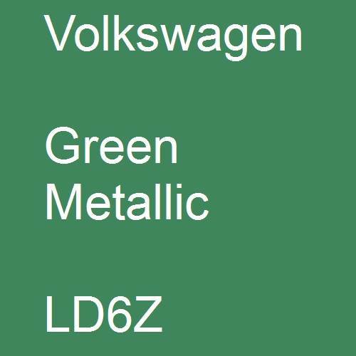 Volkswagen, Green Metallic, LD6Z.